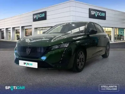Usado Peugeot 308 Active 131 CV (96 kW) 2023 Verde Utilitario