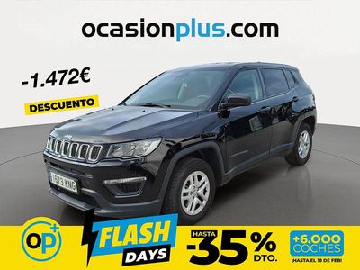 Usado Jeep Compass Sport 140 CV (102 kW) 2018 Negro SUV