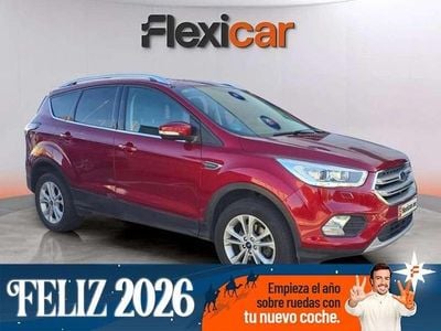 Rojo Usado 2018 Ford Kuga Titanium SUV | 14.490 € (Precio justo)