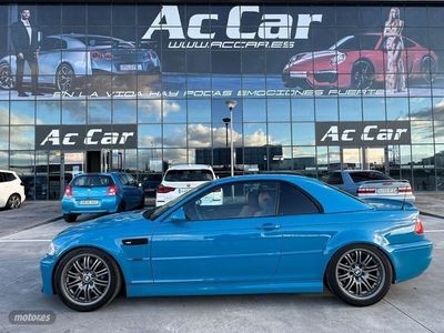 Azul Usado 2002 BMW M3 Cabriolet Descapotable | 29.898 €