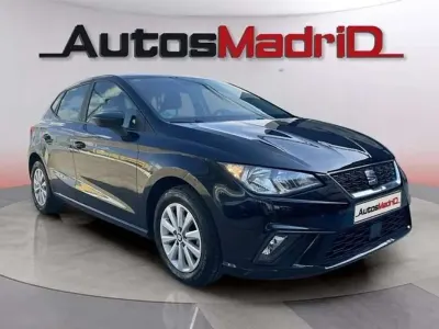 Usado Seat Ibiza Style 90 CV (66 kW) 2020 Negro Utilitario