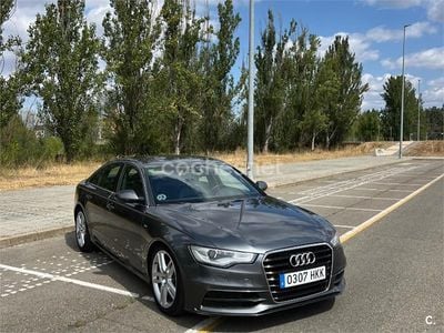 Usado Audi A6 S-Line 245 CV (180 kW) 2012 Gris / plata Berlina
