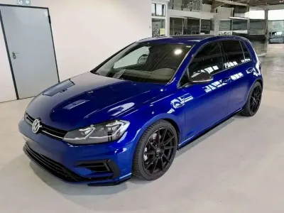 Usado VW Golf VII R 310 CV (228 kW) 2018 Azul Utilitario