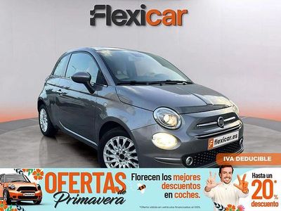 Usado Fiat 500 Lounge 69 CV (50 kW) 2020 Gris Utilitario
