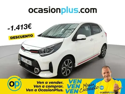 Usado Kia Picanto GT-Line 84 CV (61 kW) 2022 Blanco Utilitario