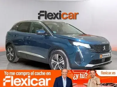 Usado Peugeot 3008 Allure 130 CV (95 kW) 2021 Azul SUV