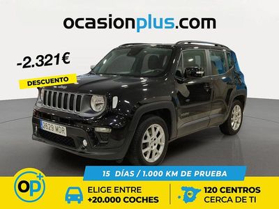 Usado Jeep Renegade Limited 130 CV (95 kW) 2023 Negro SUV