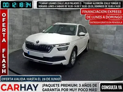Usado Skoda Kamiq Ambition 110 CV (80 kW) 2021 Blanco SUV
