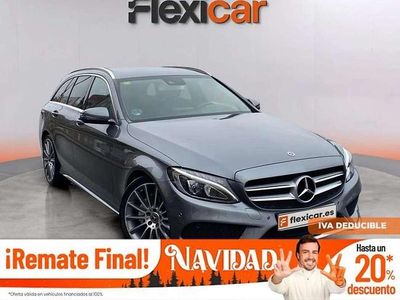 Gris Usado 2018 Mercedes C220 Familiar | 20.910 € (Buen precio)
