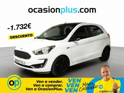 Usado Ford Ka 85 CV (62 kW) 2019 Blanco Berlina