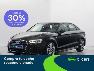Negro Usado 2017 Audi A3 S-Line Berlina | 17.990 € (Precio justo)