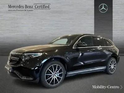 Usado Mercedes EQC400 300 kW (408 CV) 2021 Negro obsidiana SUV