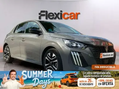 Usado Peugeot 208 Allure 101 CV (74 kW) 2025 Gris Utilitario