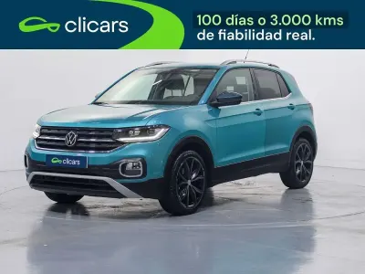Usado VW T-Cross Sport 110 CV (80 kW) 2021 Azul SUV