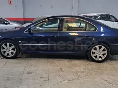 Usado Peugeot 607 216 CV (158 kW) 2005 Azul Berlina