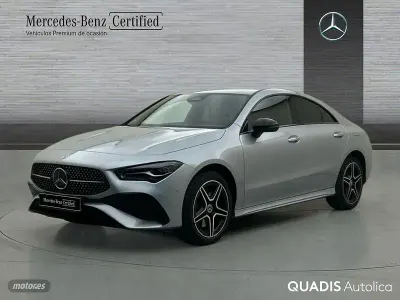 Usado Mercedes CLA250e 218 CV (160 kW) 2025 Plateado Coupe