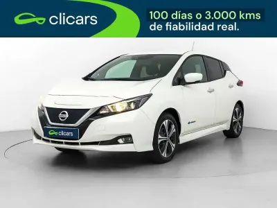 Usado Nissan Leaf N-Connecta 110 kW (150 CV) 2018 Blanco Utilitario