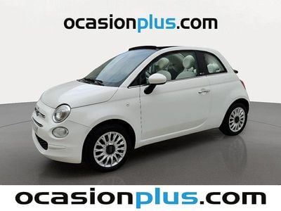 Blanco Usado 2019 Fiat 500C Lounge Descapotable | 9000 € (Precio justo)