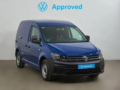 Käytetty VW Caddy 75 HP (55 kW) 2019 Sininen Tila-auto