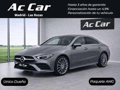 Usado Mercedes CLA200 162 CV (119 kW) 2019 Gris Coupe
