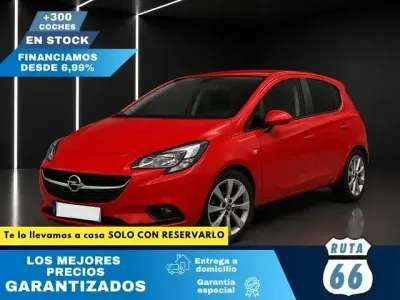 Usado Opel Corsa Selective 90 CV (66 kW) 2017 Rojo Utilitario