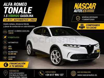 Usado Alfa Romeo Tonale Sprint 130 CV (95 kW) 2022 Blanco SUV