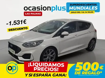 Usado Ford Fiesta ST-Line 125 CV (91 kW) 2023 Gris Utilitario