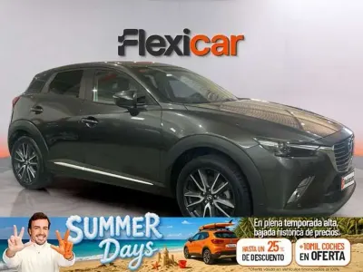 Usado Mazda CX-3 Luxury 105 CV (77 kW) 2018 Gris SUV