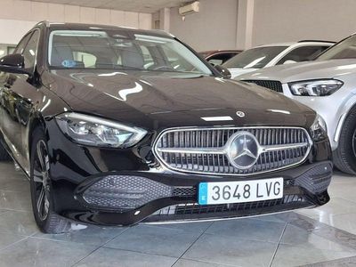 Usado Mercedes C220 194 CV (142 kW) 2021 Negro Familiar