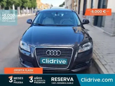 Usado Audi A3 Sportback Ambition 160 CV (117 kW) 2008 Negro Utilitario