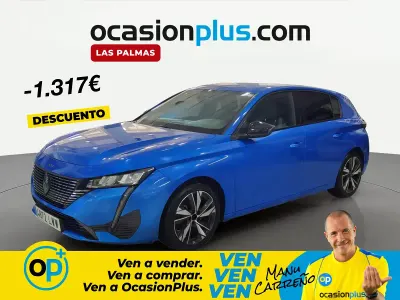 Usado Peugeot 308 Allure 130 CV (95 kW) 2022 Azul