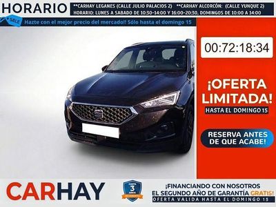 Usado Seat Tarraco Style 150 CV (110 kW) 2021 Negro SUV
