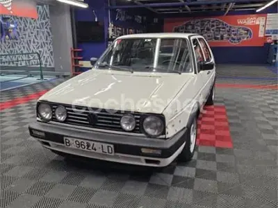 Usado VW Golf II 90 CV (66 kW) 1990 Blanco Utilitario
