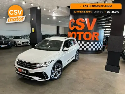Usado VW Tiguan R-line 245 CV (180 kW) 2022 Blanco SUV