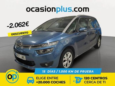 Usado Citroën C4 Feel 120 CV (88 kW) 2016 Azul Monovolumen