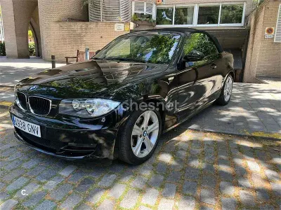 Usado BMW 120 Cabriolet 177 CV (130 kW) 2009 Negro Descapotable