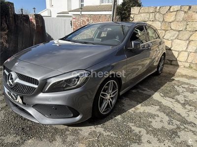 Usado Mercedes A200 AMG line 140 CV (102 kW) 2016 Gris / plata Berlina