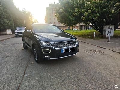 Usado VW T-Roc Sportline 150 CV (110 kW) 2022 Negro SUV