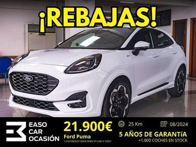 Blanco Usado 2024 Ford Puma ST-Line X SUV | 24.900 € (Un poco caro)
