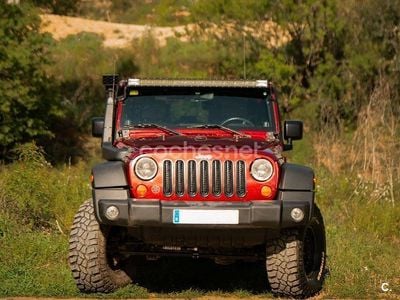 Usado Jeep Wrangler Sahara 177 CV (130 kW) 2008 Rojo SUV