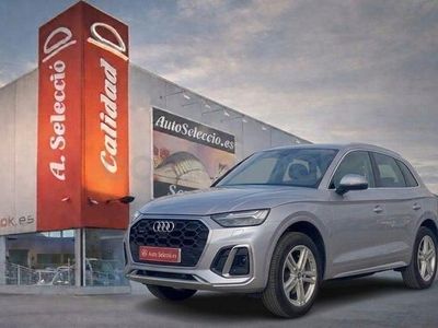 Usado Audi Q5 S-Line 204 CV (150 kW) 2021 Gris / plata SUV
