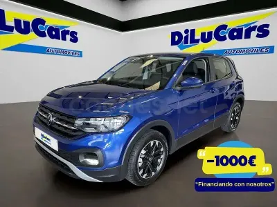 Usado VW T-Cross Advance 95 CV (69 kW) 2022 Azul SUV