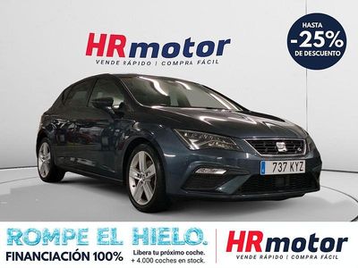 Usado Seat Leon FR 150 CV (110 kW) 2019 Azul Berlina