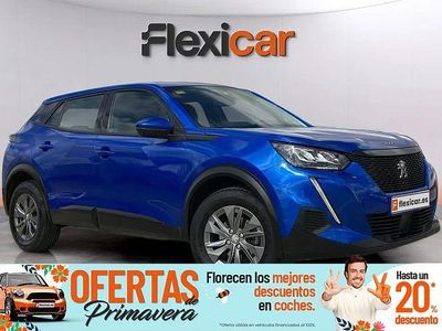 Usado Peugeot 2008 Active 100 CV (73 kW) 2020 Azul SUV