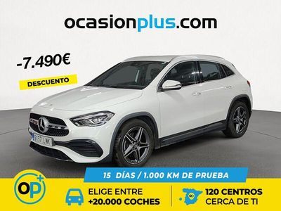 Usado Mercedes GLA200 150 CV (110 kW) 2022 Blanco SUV