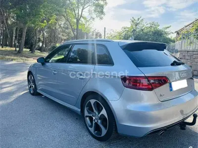 Usado Audi A3 S-Line 110 CV (80 kW) 2016 Gris / plata Berlina