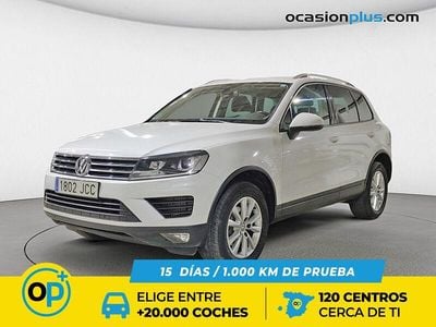 Usado VW Touareg Pure 204 CV (150 kW) 2015 Blanco SUV