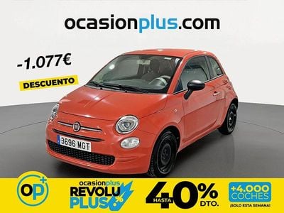 Usado Fiat 500 70 CV (51 kW) 2023 Naranja Utilitario
