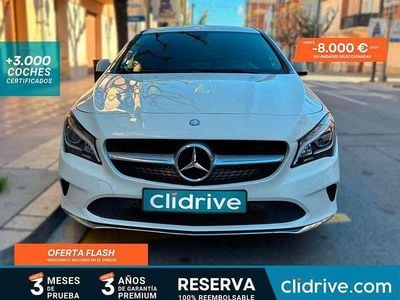 Usado Mercedes CLA200 136 CV (100 kW) 2017 Blanco Coupe