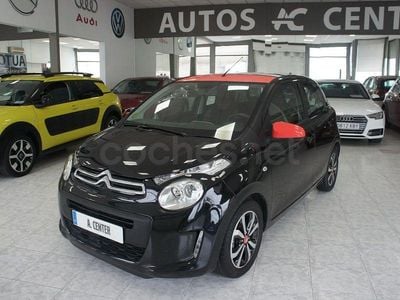 Usado Citroën C1 Feel 82 CV (60 kW) 2017 Negro Utilitario